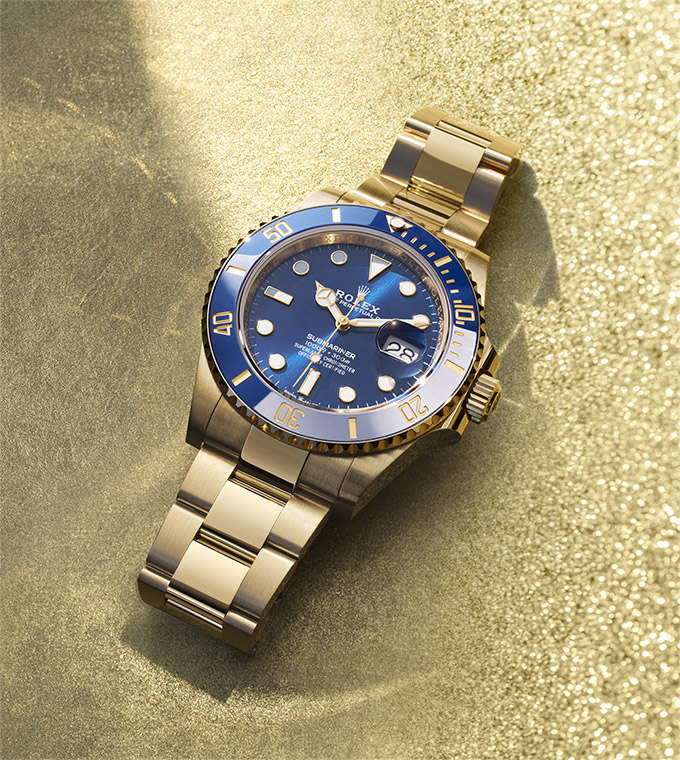   Submariner Date Oyster, 41 mm, yellow gold